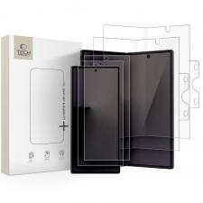 Set protectie 4-in-1 Tech-Protect Easy Set Foil & Glass Fit, 2x folie sticla, 2x folie protectie, kit montare inclus, compatibil cu Samsung Galaxy Z Fold 8 Ultra, Transparent