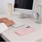 Husa Tech-Protect BasicMag cu MagSafe compatibila cu iPhone 17, Roz 6 - lerato.ro