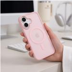 Husa Tech-Protect BasicMag cu MagSafe compatibila cu iPhone 17, Roz 9 - lerato.ro