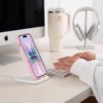 Husa Tech-Protect BasicMag cu MagSafe compatibila cu iPhone 17, Roz 10 - lerato.ro