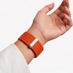 Curea Tech-Protect Nylon Sport compatibila cu Apple Watch 44/45/46/49 mm, Portocaliu 7 - lerato.ro