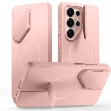 Husa Tech-Protect Kevlar Aura cu MagSafe compatibila cu Samsung Galaxy S26 Ultra, Roz