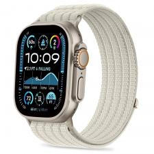 Curea Tech-Protect Nylon Sport compatibila cu Apple Watch 44/45/46/49 mm, Starlight