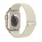 Curea Tech-Protect Nylon Sport compatibila cu Apple Watch 44/45/46/49 mm, Starlight 3 - lerato.ro