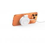 Incarcator wireless pliabil 2 in 1 Tech-Protect A55, 25W, MagSafe, Alb 7 - lerato.ro
