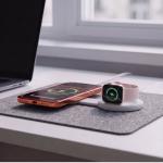 Incarcator wireless pliabil 2 in 1 Tech-Protect A55, 25W, MagSafe, Alb 8 - lerato.ro