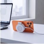 Incarcator wireless pliabil 2 in 1 Tech-Protect A55, 25W, MagSafe, Alb 10 - lerato.ro