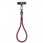 Snur pentru carcase Tech-Protect C11S Rope Wrist Strap, Lungime 21.5cm, Burgundy 6 - lerato.ro