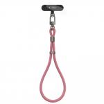 Snur pentru carcase Tech-Protect C11S Rope Wrist Strap, Lungime 21.5cm, Roz 8 - lerato.ro