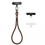 Snur pentru carcase Tech-Protect C11S Rope Wrist Strap, Lungime 21.5cm, Maro 2 - lerato.ro