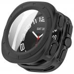 Set 2 carcase cu protectie ecran din sticla securizata Tech-Protect Defense compatibile cu Samsung Galaxy Watch Ultra 2 47 mm, Negru / Transparent 7 - lerato.ro