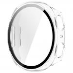 Set 2 carcase cu protectie ecran din sticla securizata Tech-Protect Defense compatibile cu Samsung Galaxy Watch 9 / 8 44mm, Negru / Transparent 10 - lerato.ro