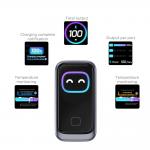 Incarcator retea Tech-Protect PowerVision NC100W-GaN, 100W, 2x USB-C, 1x USB-A, Fast Charging, Display LED, Dark Gray 7 - lerato.ro