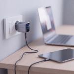 Incarcator retea Tech-Protect PowerVision NC45W-GaN, 45W, 1x USB-C, Fast Charging, Display LED, Dark Gray 7 - lerato.ro