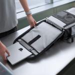 Rucsac pentru calatorii Tech-Protect Defender S70 compatibil cu laptopuri de pana la 16 inch, 40 x 30 x 20 cm, 24L, Gri 11 - lerato.ro