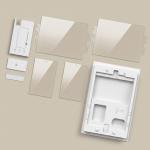 Set protectie 4-in-1 Tech-Protect Easy Set Foil & Glass Fit, 2x folie sticla, 2x folie protectie, kit montare inclus, compatibil cu Samsung Galaxy Z Fold 8, Transparent 7 - lerato.ro