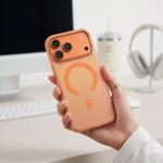 Husa Tech-Protect MagZero cu MagSafe compatibila cu iPhone 17 Pro Max / 18 Pro Max, Portocaliu 8 - lerato.ro