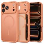 Husa Tech-Protect MagPeak cu MagSafe compatibila cu iPhone 17 Pro Max / 18 Pro Max, Portocaliu 5 - lerato.ro