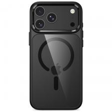 Husa Tech-Protect Magmat cu MagSafe compatibila cu iPhone 17 Pro Max / 18 Pro Max, Negru / Transparent