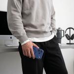 Husa Tech-Protect Magmat cu MagSafe compatibila cu iPhone 17 Pro Max / 18 Pro Max, Albastru / Transparent 7 - lerato.ro