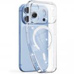 Husa Tech-Protect FlexAir cu MagSafe compatibila cu iPhone 18 Pro / 17 Pro, Glitter Clear 5 - lerato.ro