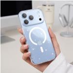 Husa Tech-Protect FlexAir cu MagSafe compatibila cu iPhone 18 Pro / 17 Pro, Glitter Clear 9 - lerato.ro