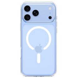 Husa Tech-Protect FlexAir Hybrid cu MagSafe compatibila cu iPhone 18 Pro / 17 Pro, Transparent