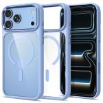 Husa Tech-Protect Magmat cu MagSafe compatibila cu iPhone 18 Pro / 17 Pro, Albastru / Transparent 4 - lerato.ro