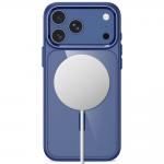 Husa Tech-Protect Magmat cu MagSafe compatibila cu iPhone 18 Pro / 17 Pro, Dark Blue / Clear 5 - lerato.ro