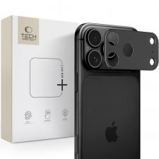 Protectie camera foto Tech-Protect Camalloy Fit Plus compatibila cu iPhone 18 Pro, Negru