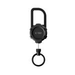 Breloc pentru carcase Tech-Protect ATH03 UrbanLoop, Cablu retractabil din otel, Lungime 99cm, Negru 4 - lerato.ro