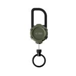 Breloc pentru carcase Tech-Protect ATH03 UrbanLoop, Cablu retractabil din otel, Lungime 99cm, Military Green 4 - lerato.ro