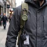 Breloc pentru carcase Tech-Protect ATH03 UrbanLoop, Cablu retractabil din otel, Lungime 99cm, Military Green 8 - lerato.ro