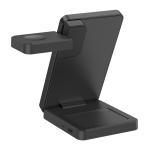 Statie de incarcare Wireless 3 in 1 Tech-Protect A56, 25W, Compatibil MagSafe, Cablu USB-C 1m inclus, Negru 5 - lerato.ro