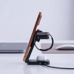 Statie de incarcare Wireless 3 in 1 Tech-Protect A56, 25W, Compatibil MagSafe, Cablu USB-C 1m inclus, Negru 9 - lerato.ro