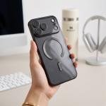 Husa Tech-Protect MagFlex cu MagSafe compatibila cu iPhone 18 Pro / 17 Pro, Negru / Transparent 6 - lerato.ro