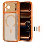 Husa Tech-Protect MagPrime cu MagSafe compatibila cu iPhone 18 Pro / 17 Pro, Portocaliu 3 - lerato.ro