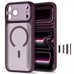 Husa Tech-Protect MagPrime cu MagSafe compatibila cu iPhone 18 Pro Max / 17 Pro Max, Mov 4 - lerato.ro