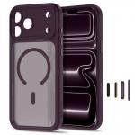 Husa Tech-Protect MagPeak cu MagSafe compatibila cu iPhone 18 Pro / 17 Pro, Mov 3 - lerato.ro