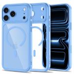 Husa Tech-Protect MagPeak cu MagSafe compatibila cu iPhone 18 Pro Max / 17 Pro Max, Albastru / Transparent 5 - lerato.ro