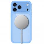 Husa Tech-Protect MagPeak cu MagSafe compatibila cu iPhone 18 Pro Max / 17 Pro Max, Albastru / Transparent 4 - lerato.ro