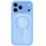 Husa Tech-Protect MagPeak cu MagSafe compatibila cu iPhone 18 Pro Max / 17 Pro Max, Albastru / Transparent 2 - lerato.ro