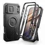Carcasa 360 grade Tech-Protect Kevlar cu MagSafe compatibila cu iPhone 18 Pro Max / 17 Pro Max, Negru 3 - lerato.ro