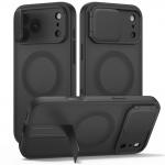 Husa Tech-Protect Kevlar Aura cu MagSafe compatibila cu iPhone 18 Pro / 17 Pro, Matte Black 2 - lerato.ro