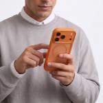 Husa Tech-Protect MagPeak cu MagSafe compatibila cu iPhone 17 Pro Max / 18 Pro Max, Matte Orange 8 - lerato.ro