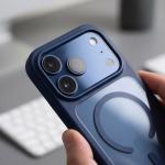 Kit protectie 3in1 Tech-Protect MagOne cu MagSafe + 2 folii proectie Glass Plus compatibile cu iPhone 18 Pro Max / 17 Pro Max, Deep Blue / Clear 8 - lerato.ro