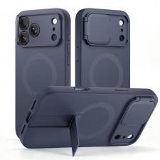 Huse si carcase iPhone 18 Pro, Husa Tech-Protect Kevlar Aura cu MagSafe compatibila cu iPhone 17 Pro / 18 Pro, Navy Blue, lerato.ro