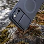 Husa Tech-Protect Kevlar Aura cu MagSafe compatibila cu iPhone 17 Pro / 18 Pro, Navy Blue 5 - lerato.ro