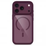 Kit protectie 3in1 Tech-Protect MagOne cu MagSafe + 2 folii proectie Glass Plus compatibile cu iPhone 18 Pro / 17 Pro, Dark Purple / Clear 4 - lerato.ro