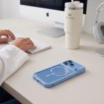 Kit protectie 3in1 Tech-Protect MagOne cu MagSafe + 2 folii proectie Glass Plus compatibile cu iPhone 18 Pro / 17 Pro, Light Blue / Clear 11 - lerato.ro